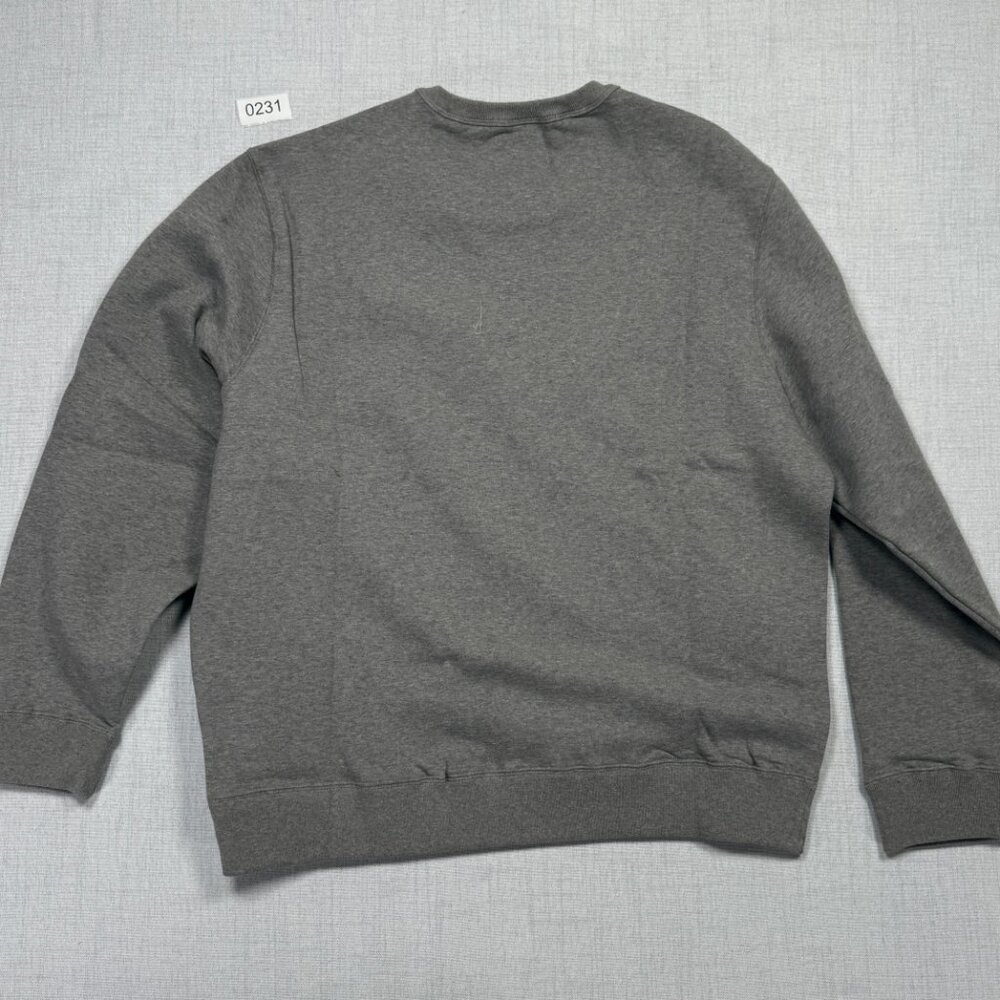 Todd Snyder Cotton Camel Fleece Sweatshirt Grey Heather Pullover Size XL NWT - Picture 2 of 11